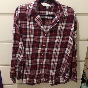Old navy plaid top
